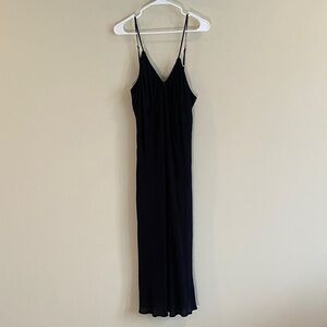 Wild Fable Black Tie-Back Dress
